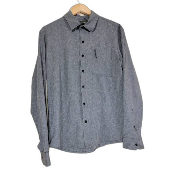 FLX Other - Men's FLX Traveler Long Sleeve Shirt - Medium